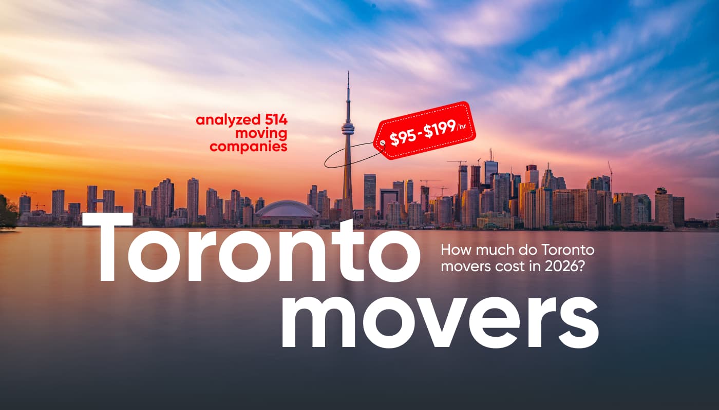 Toronto movers guide - 514 moving companies compared with rates from $95 to $199 per hour