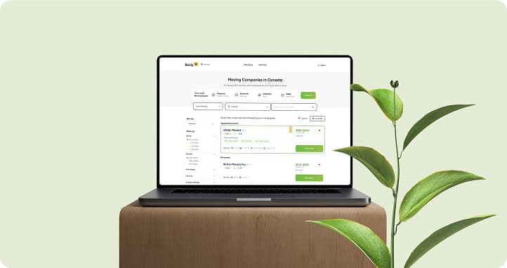 Boxly platform for finding and booking movers anywhere in Canada