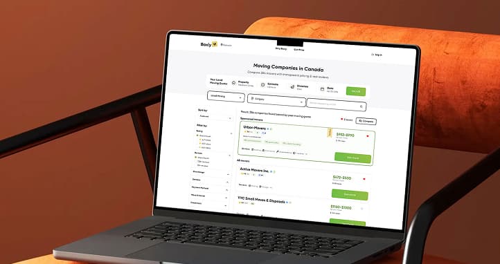 Boxly platform to compare and book trusted movers across Canada