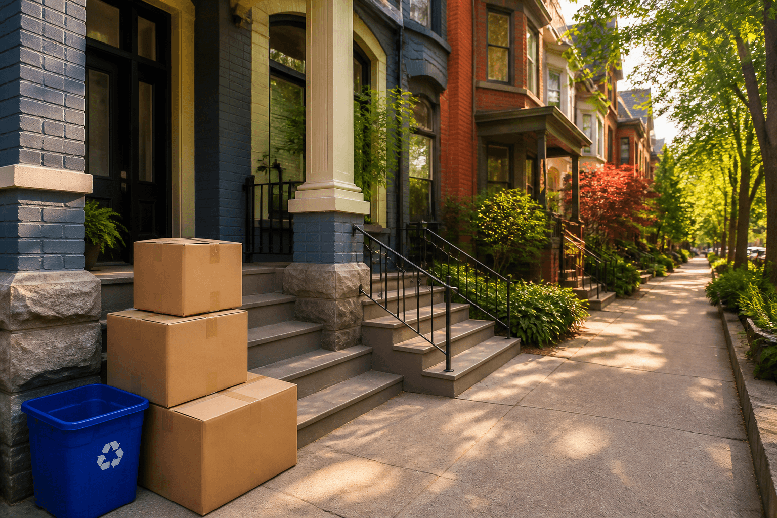 Boxes & Moving in Toronto: Sizes, Weight Limits, and Smarter Reuse in toronto — editorial photograph