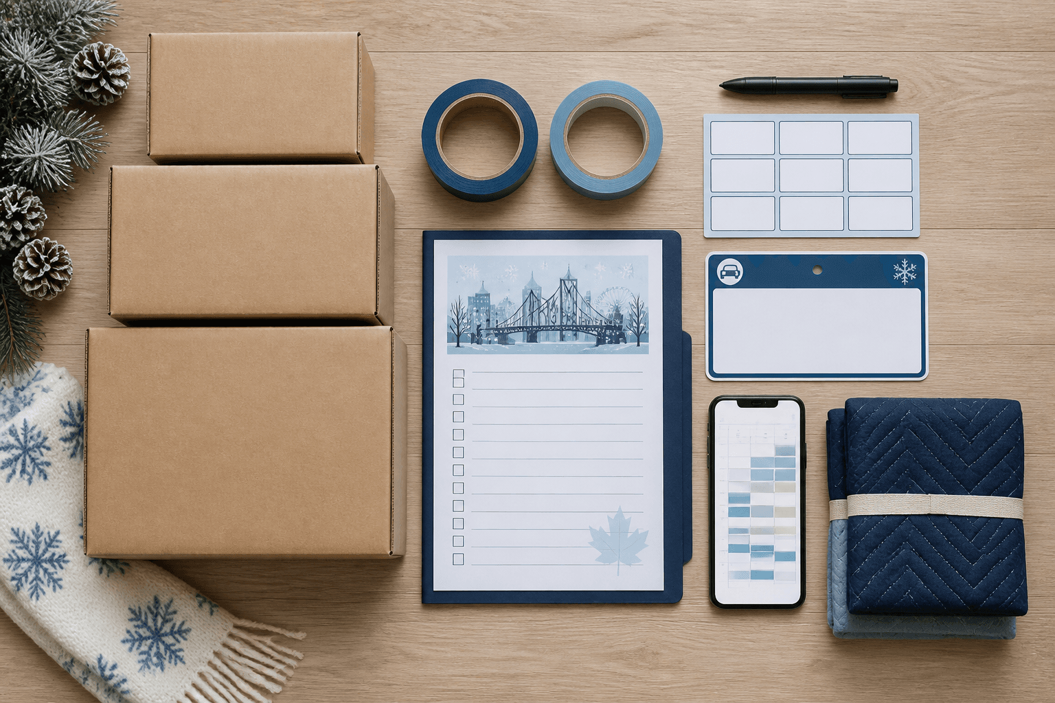 Quebec July 1 Moving Day: Laval Storage & Delay Fees—How to Plan in laval — editorial photograph