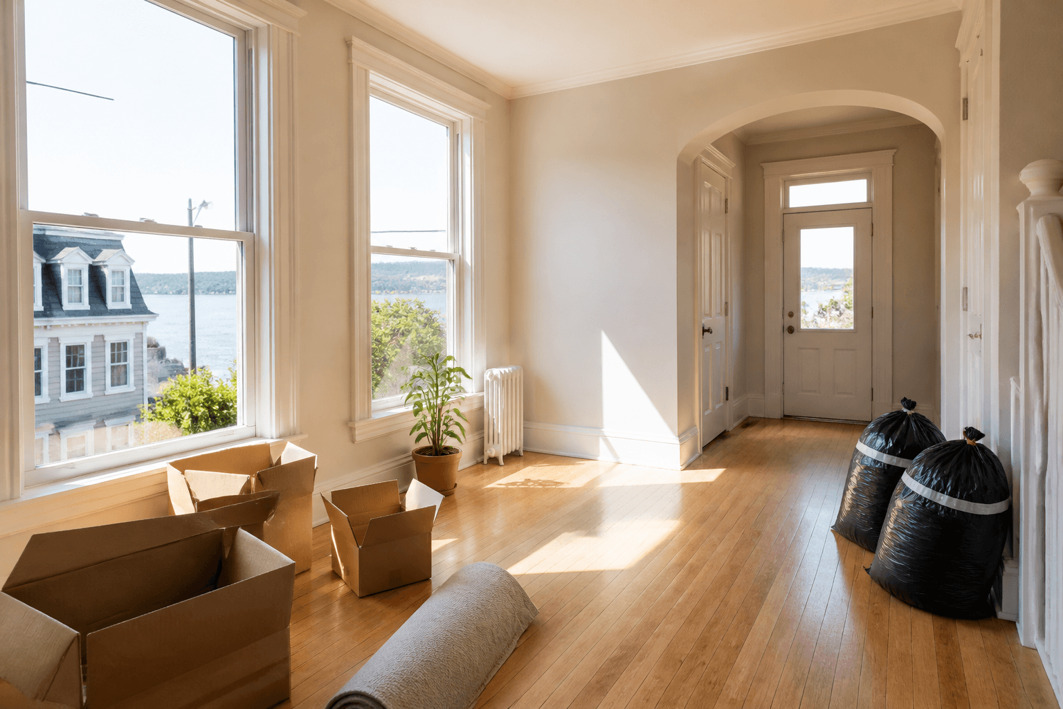 What to book first for a Halifax move before winter in halifax — editorial photograph
