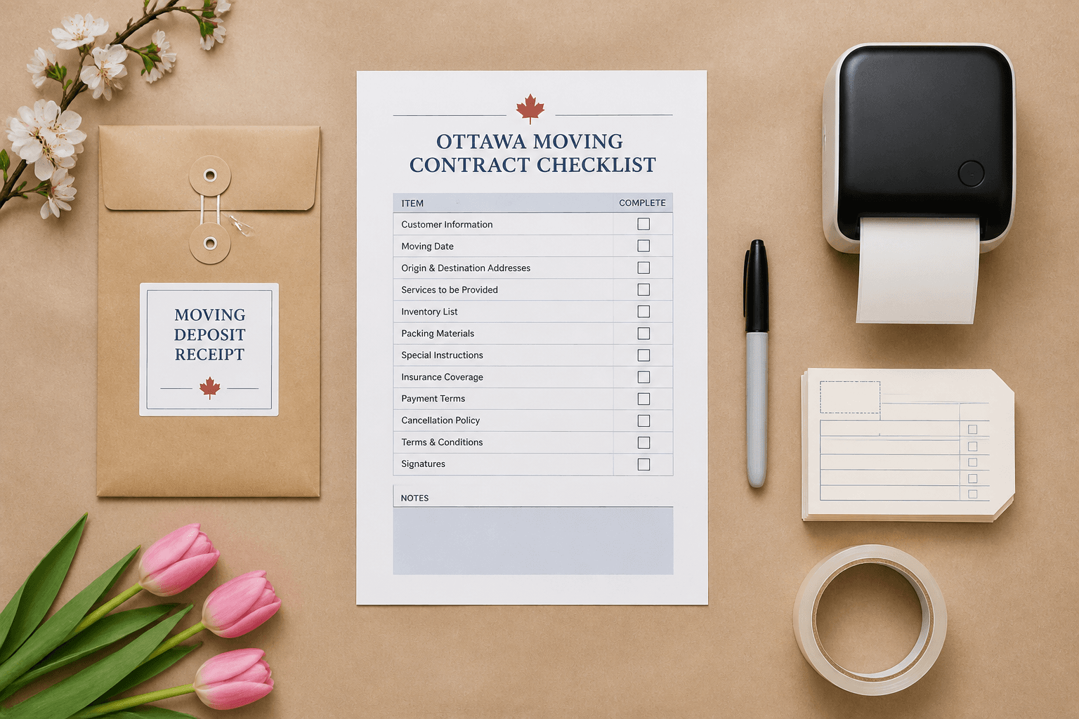 Ottawa move-in on Sept 1, 2026: deposit & contract questions to protect your money in ottawa — editorial photograph