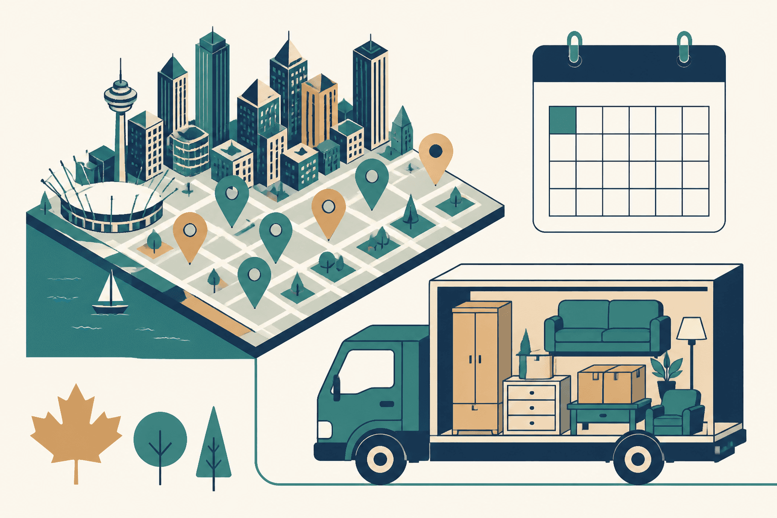 Vancouver Sept 1 Move-In on Weekdays: Lease Rules, Logistics & Tips in vancouver — editorial photograph
